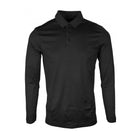 Emporio Armani Long Sleeve Polo - 999 Black - Escape Menswear