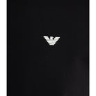 Emporio Armani Long Sleeve Polo - 999 Black - Escape Menswear