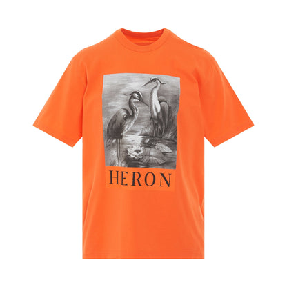 Heron Preston BW T-Shirt - Orange - Escape Menswear