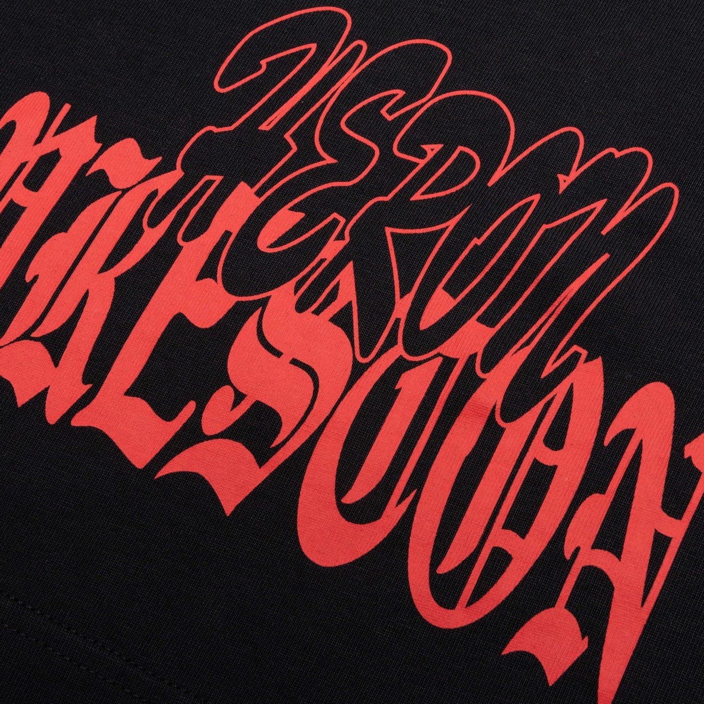 Heron Preston Flaming Skull-Print T-Shirt - Black - Escape Menswear