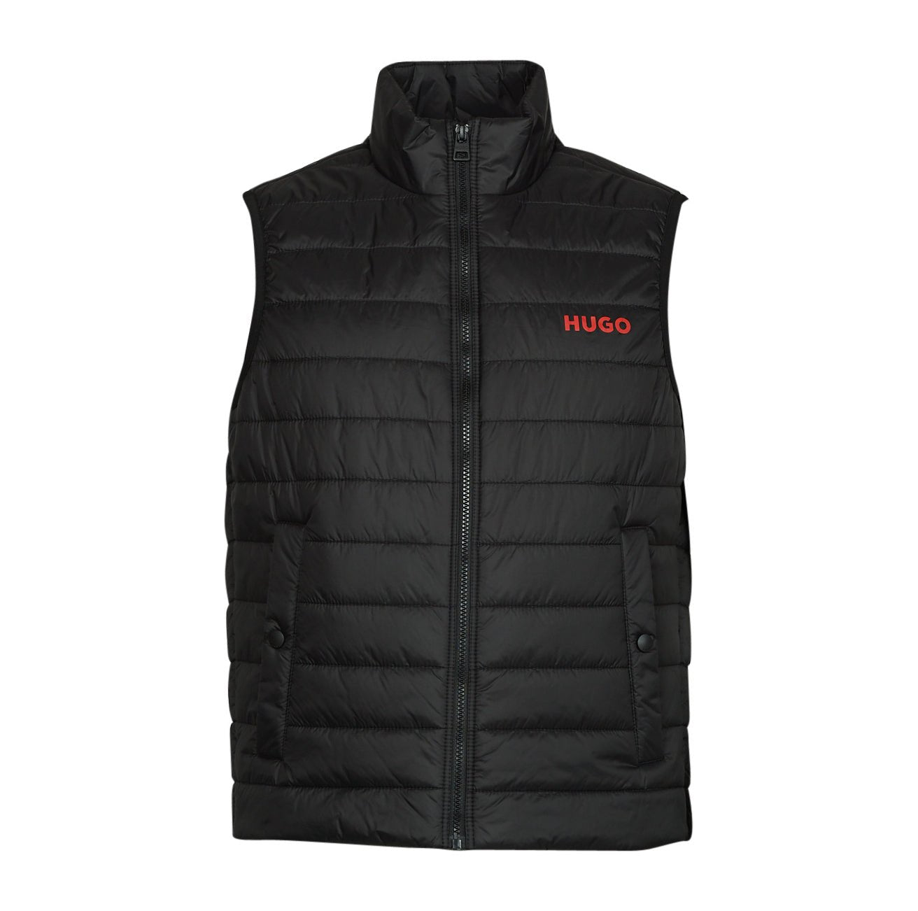Hugo Bentino Gilet - 001 Black - Escape Menswear