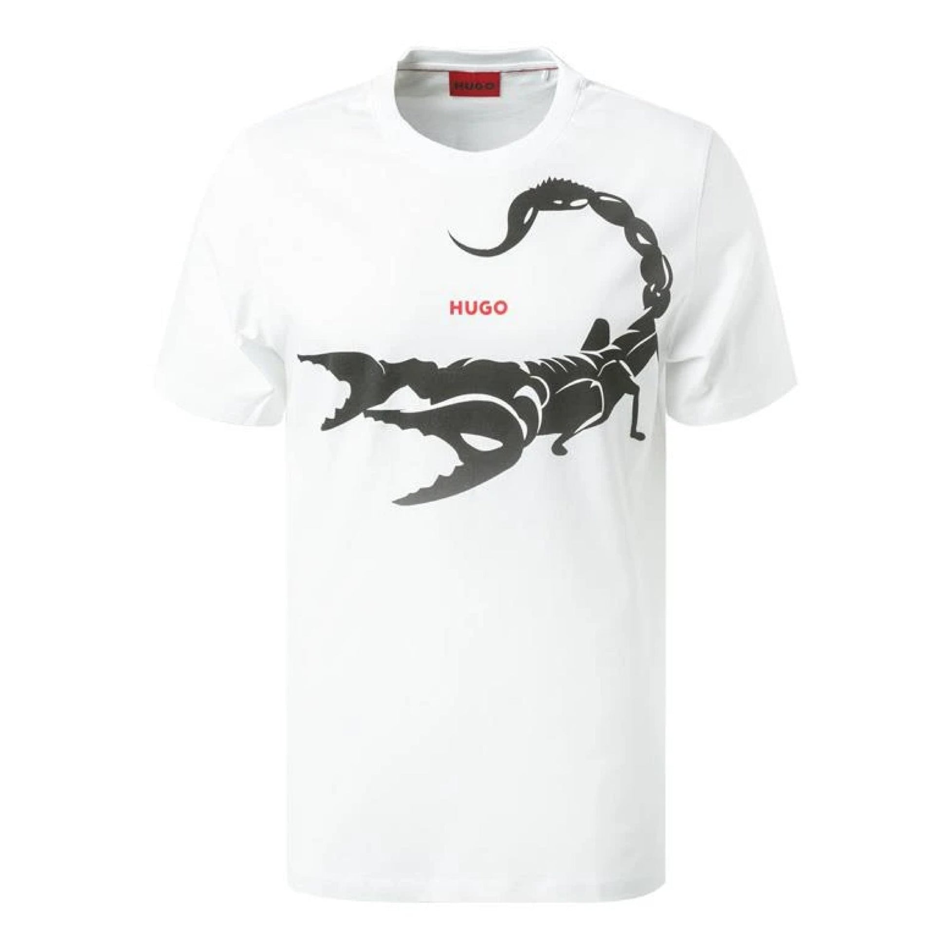 Hugo Darpione T-Shirt - 100 White - Escape Menswear