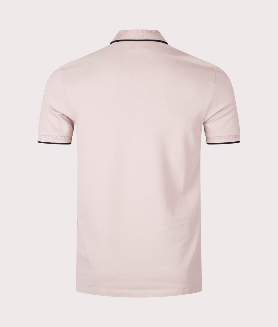 HUGO Deresino232 Polo T-Shirt - 274 Beige - Escape Menswear
