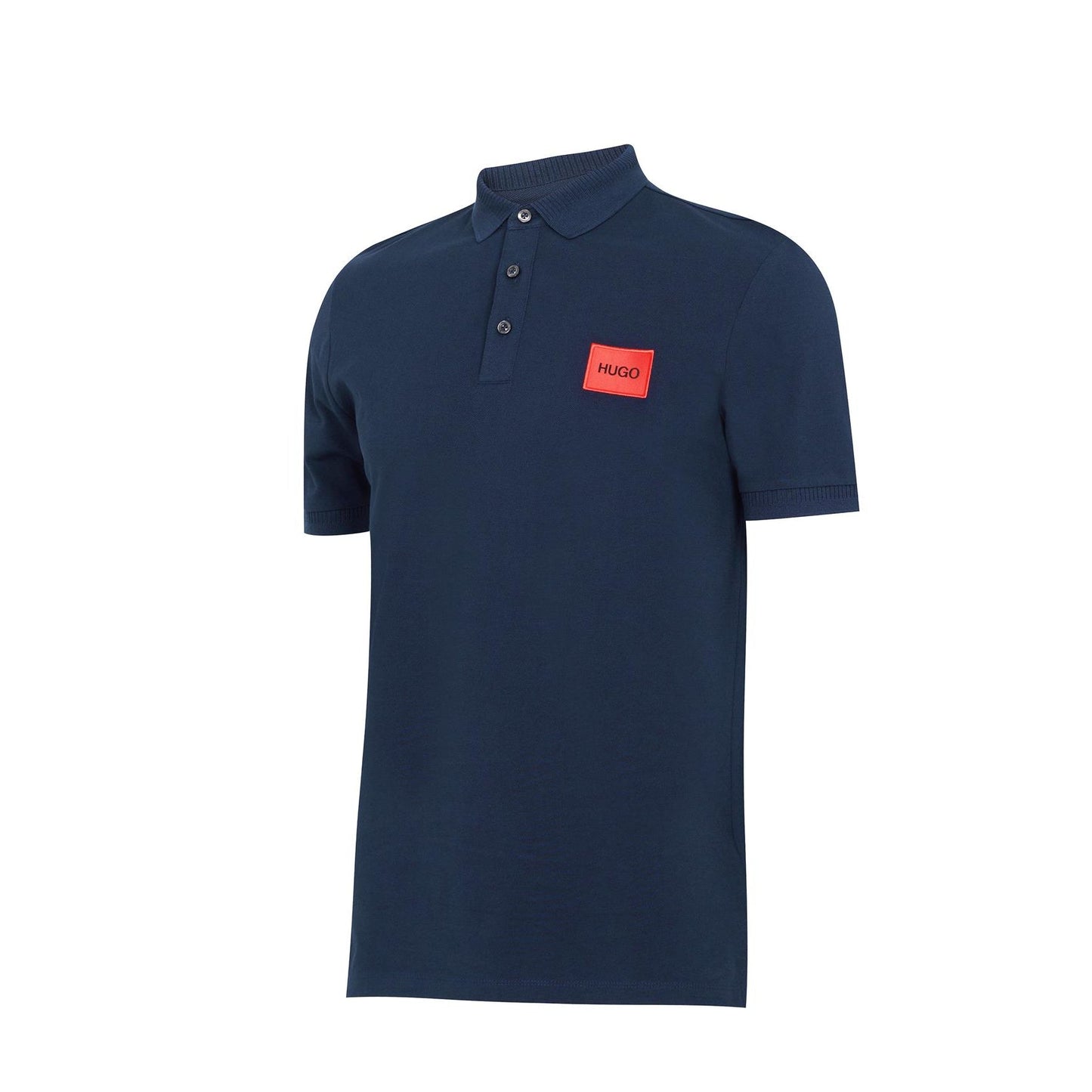 HUGO Dereso 232 Polo T Shirt - 405 Navy - Escape Menswear