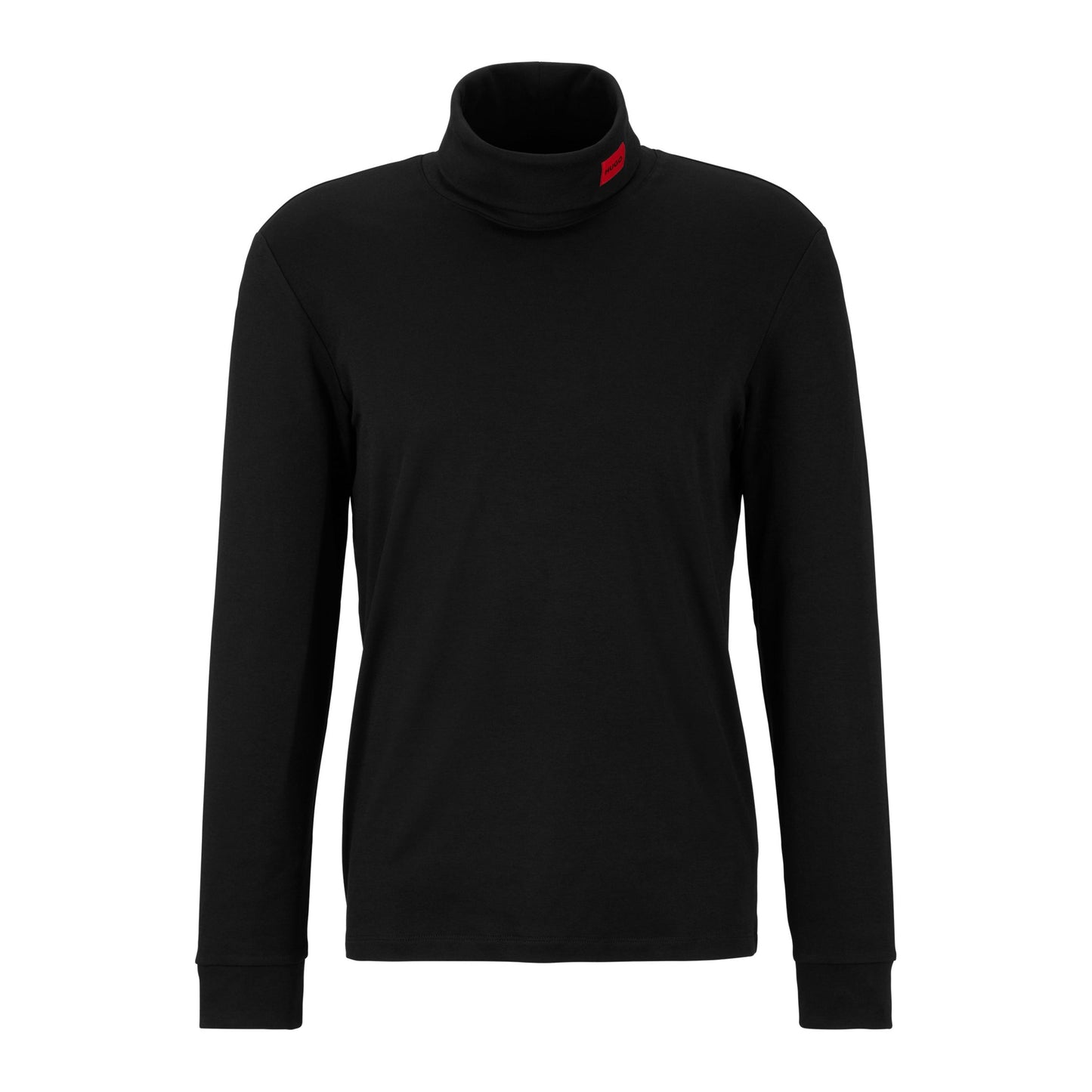 Hugo Derollo Roll-neck - 001 Black - Escape Menswear