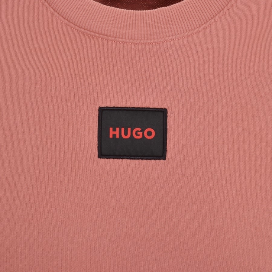HUGO Diragol212 Sweatshirt - 665 Light Red - Escape Menswear