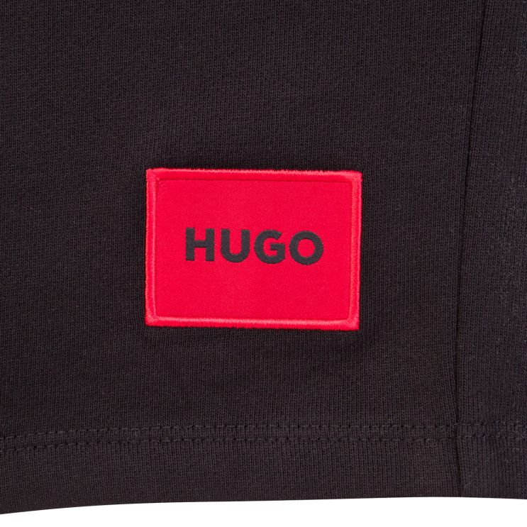 HUGO Diz222 Shorts - 001 Black - Escape Menswear