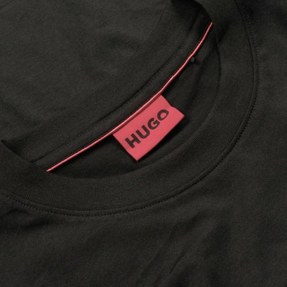 Hugo Doober T-Shirt - 001 Black - Escape Menswear