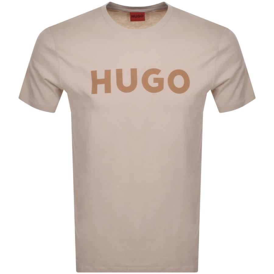 HUGO Dulivio T-Shirt - 274 Beige - Escape Menswear