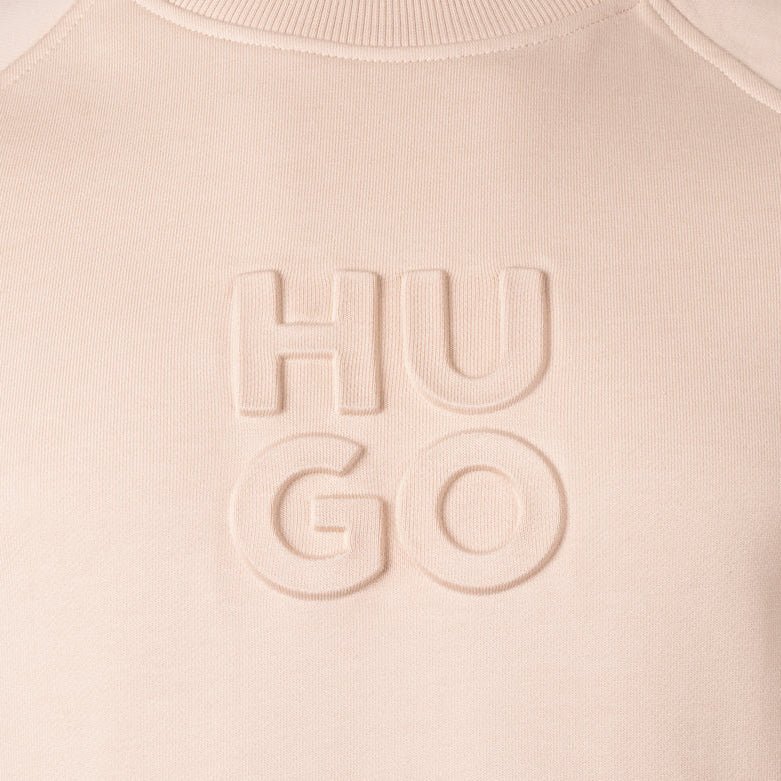 HUGO Dumbkin Sweatshirt - 275 Natural - Escape Menswear