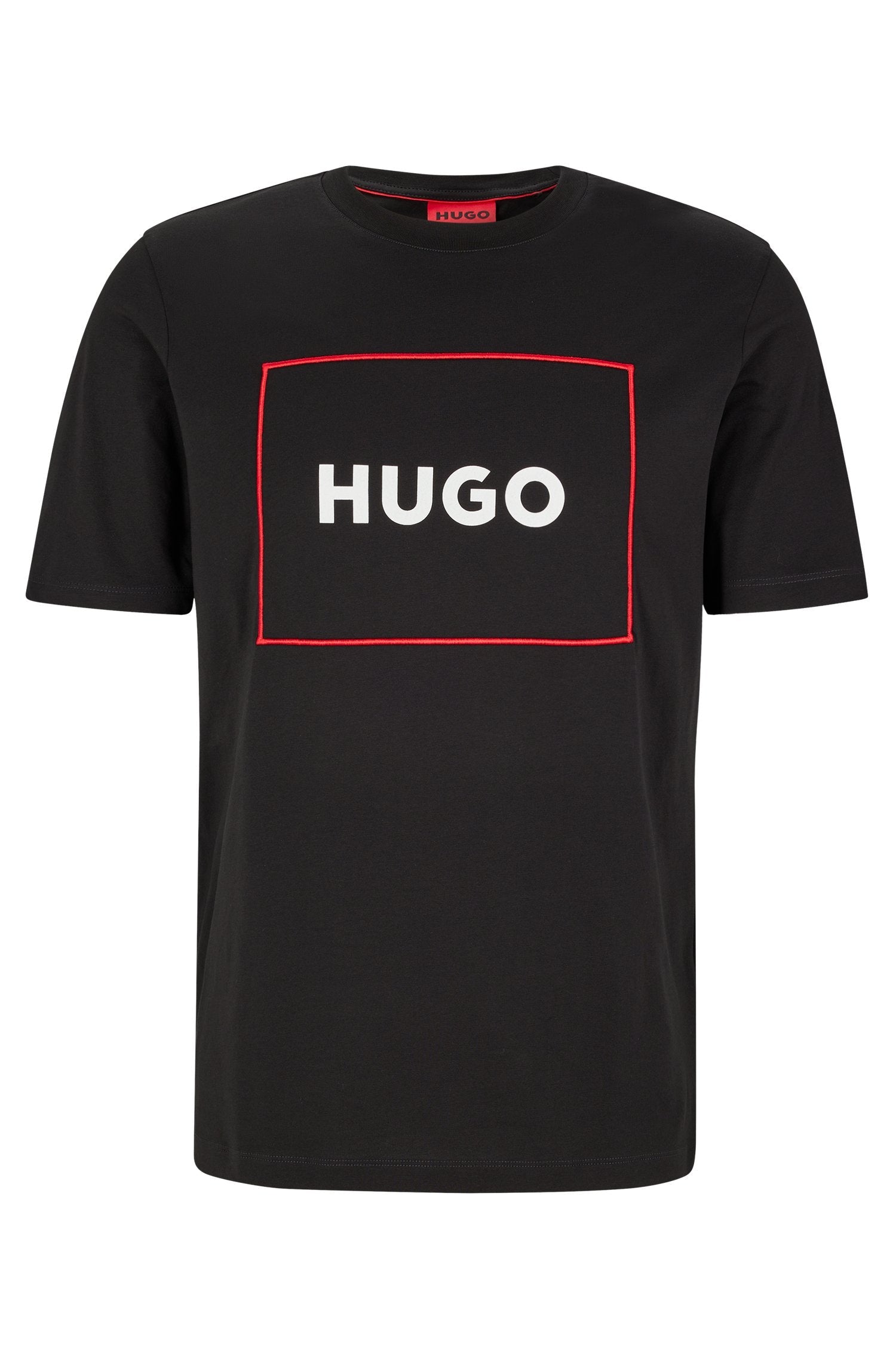 HUGO Dumex T-Shirt - 001 Black - Escape Menswear
