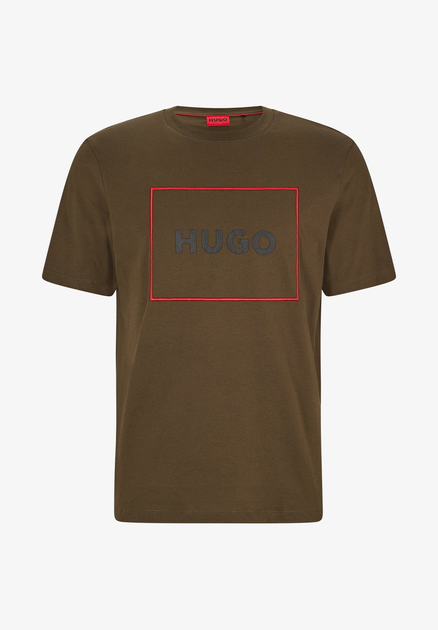 HUGO Dumex T-Shirt - 303 Khaki - Escape Menswear