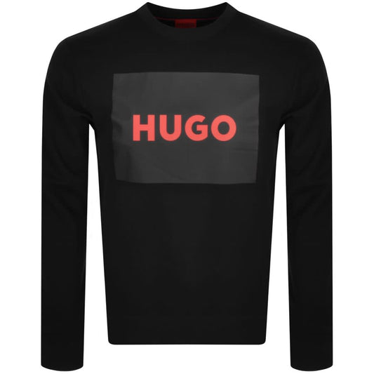 HUGO Duragol 222 Sweatshirt - 007 Black - Escape Menswear