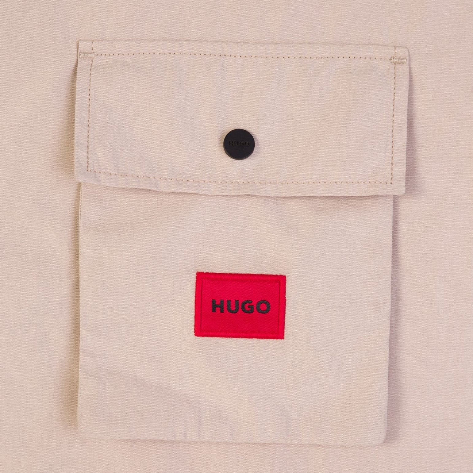 Hugo Emmond Zip O/S - 274 Beige - Escape Menswear
