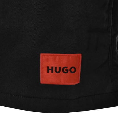 Hugo Enalu Over Shirt - 001 Black - Escape Menswear