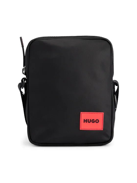 HUGO Ethon2 N_N Shoulder Bag - 001 Black - Escape Menswear