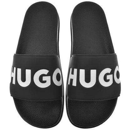 HUGO Match Sliders - 002 Black - Escape Menswear