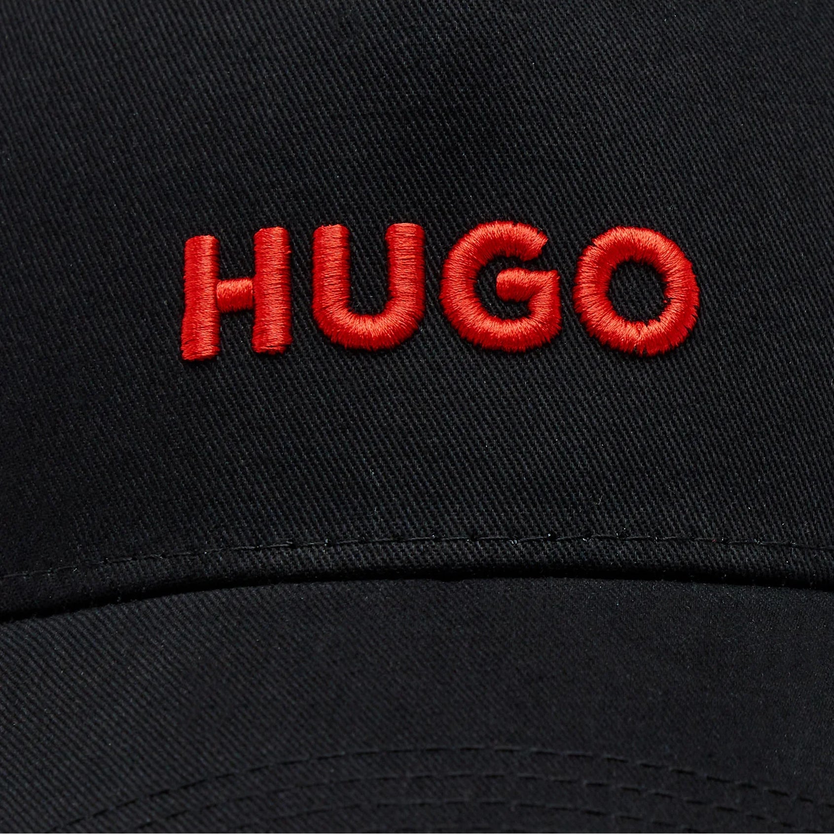 Hugo Men-X Logo Cap - 001 Black - Escape Menswear