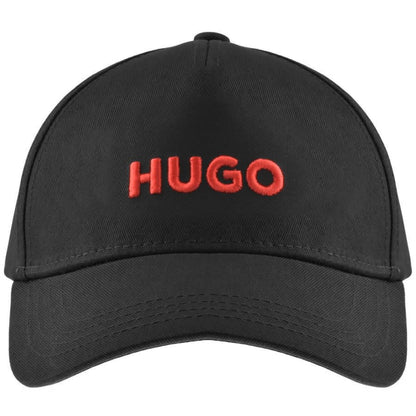 HUGO Men-X Logo Cap - 001 Black - Escape Menswear
