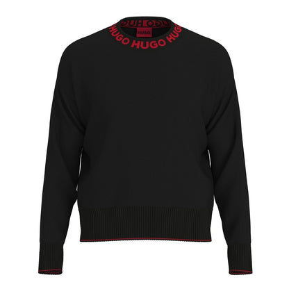 Hugo Smarlo Sweater - 001 Black - Escape Menswear