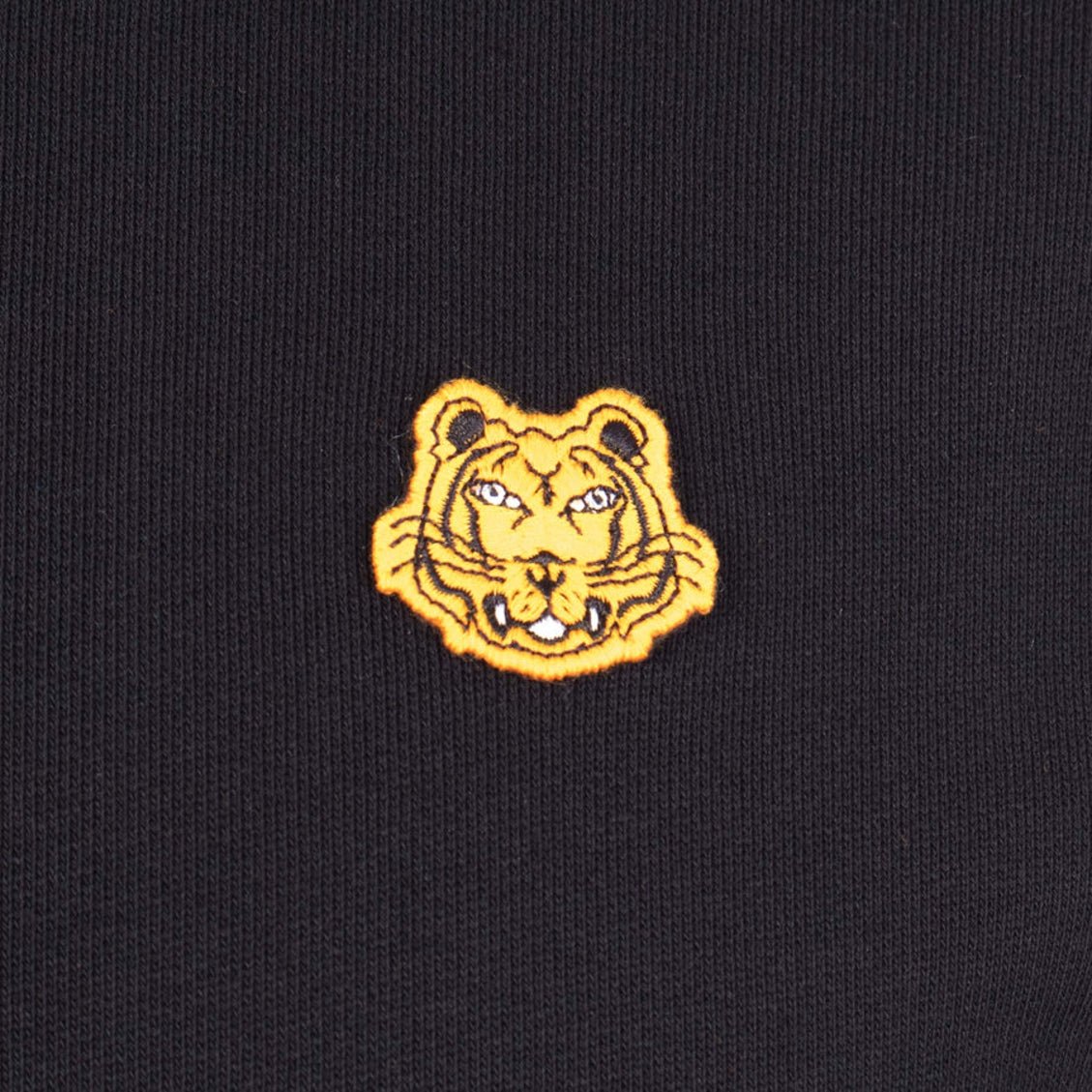 Kenzo Tiger Crest Knitwear Sweatshirt - 99 Black - Escape Menswear