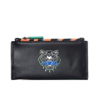 Kenzo Tiger Zip Card Holder - 99 Black - Escape Menswear