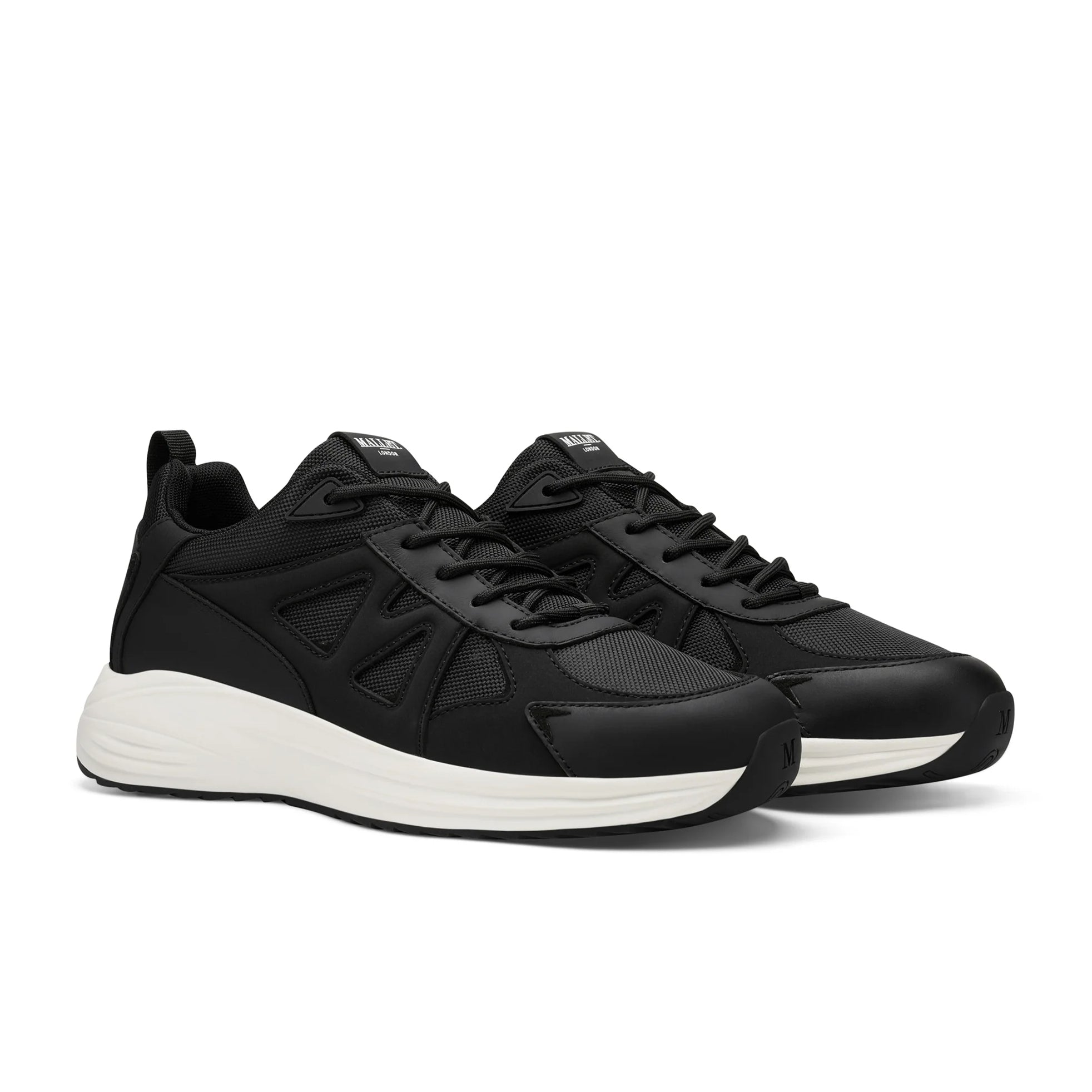 Mallet Angel Trainers - Black Suede - Escape Menswear
