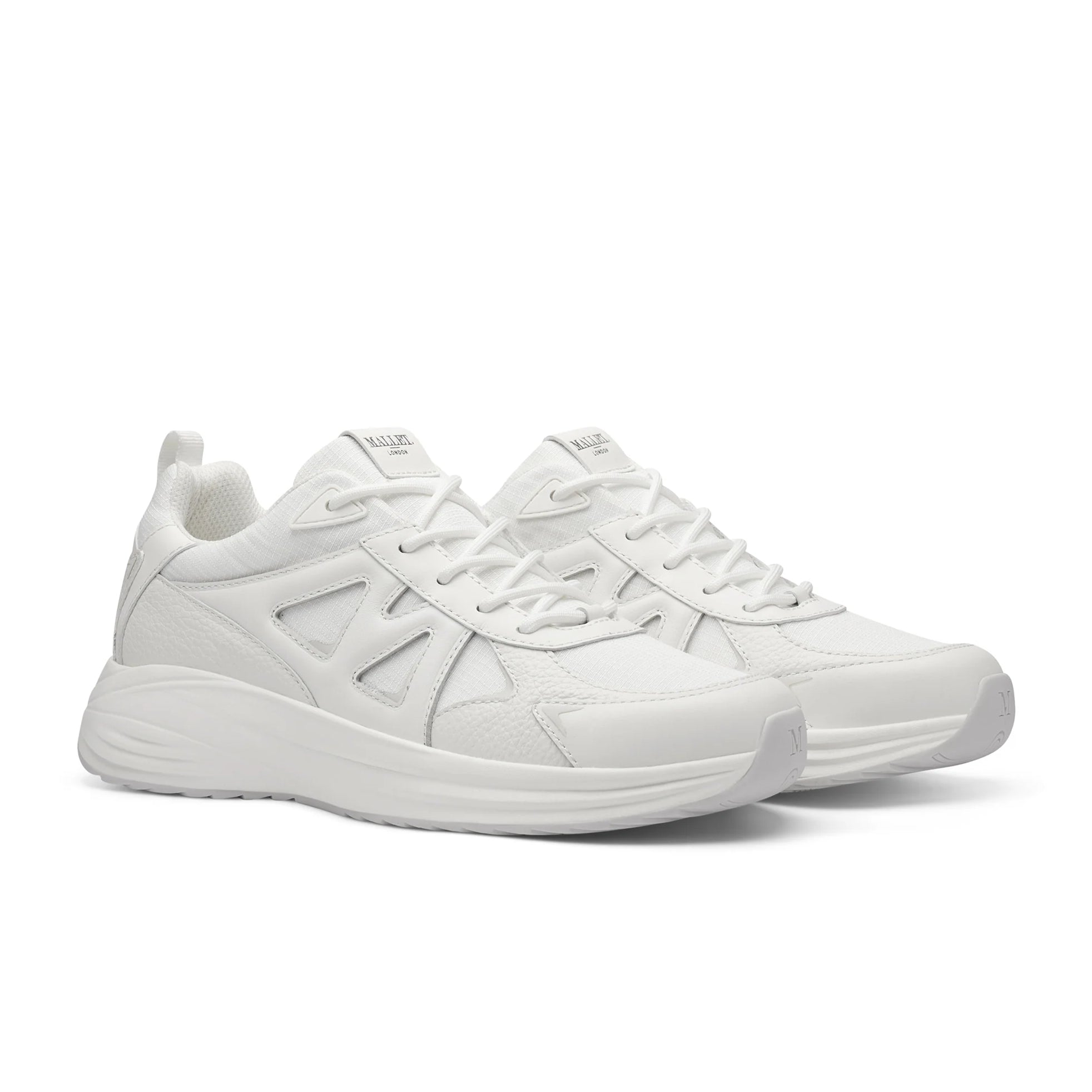 Mallet Angel Trainers - White - Escape Menswear