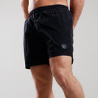 Marshall Artist Krinkle Nylon Swimshort - Black - Escape Menswear