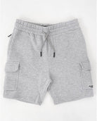 Marshall Artist Siren Cargo Shorts - Grey Marl - Escape Menswear