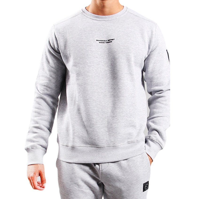 Marshall Artist Siren Sweater - Grey Marl - Escape Menswear