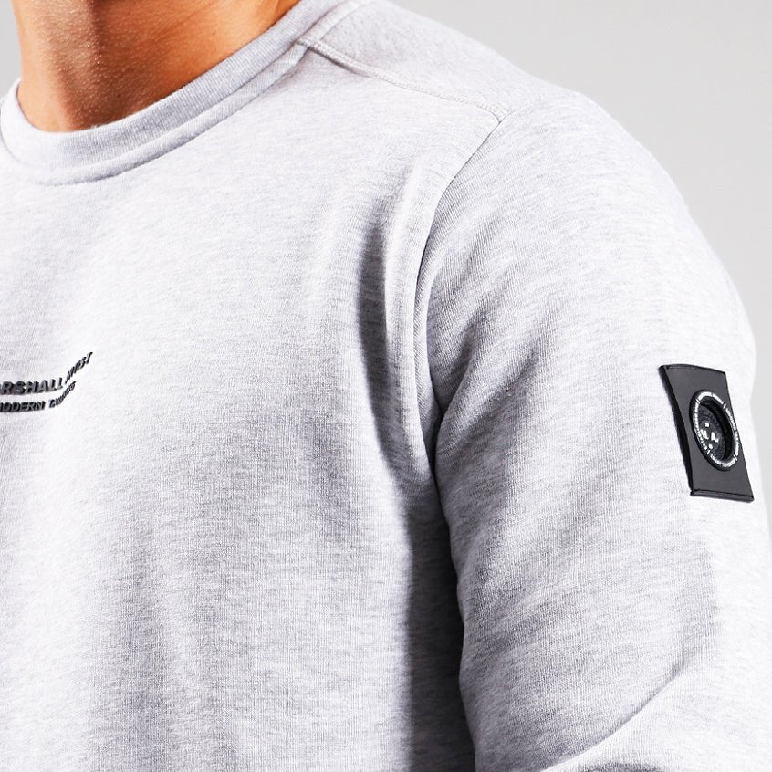 Marshall Artist Siren Sweater - Grey Marl - Escape Menswear
