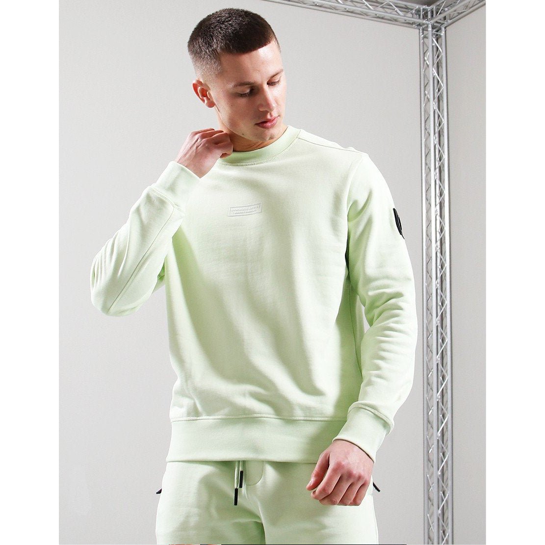 Marshall Artist Siren Sweatshirt - Lime - Escape Menswear