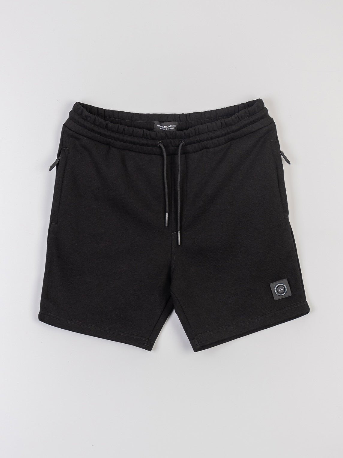 Marshall Artist Siren Zip Shorts - Black - Escape Menswear