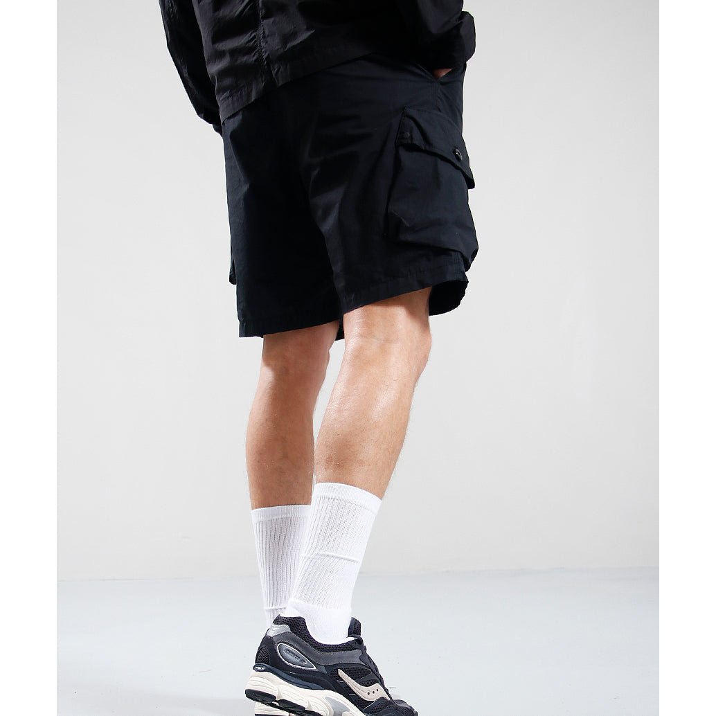 Marshall Artist Storma Cargo Short - Black - Escape Menswear