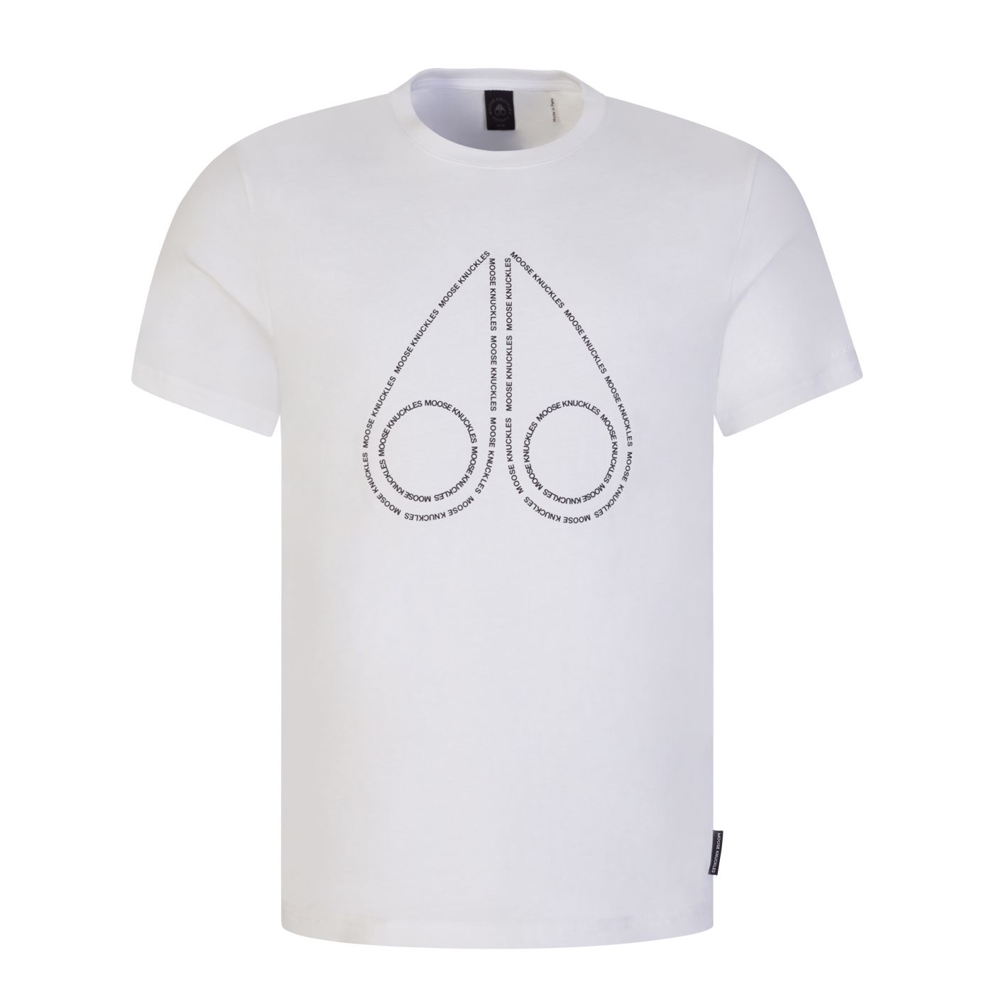Moose Knuckles Gerrard T-Shirt - 160 White - Escape Menswear