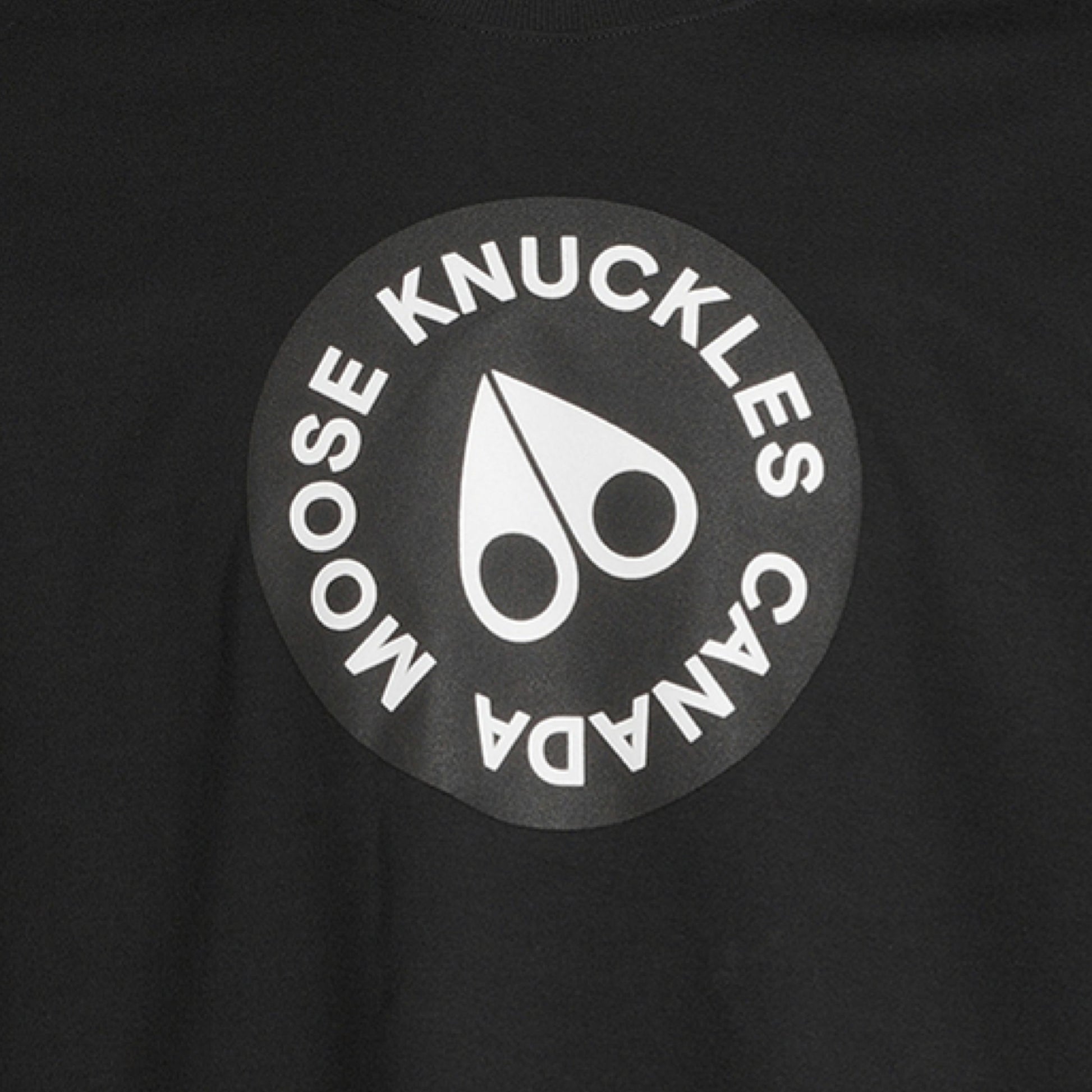 Moose Knuckles Payne T-Shirt - 292 Black - Escape Menswear