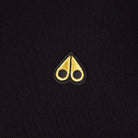 Moose Knuckles Pique Polo T-Shirt - 292 Black - Escape Menswear