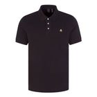 Moose Knuckles Pique Polo T-Shirt - 292 Black - Escape Menswear