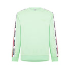 Moschino Tape Logo Sweatshirt - 449 Mint Grn - Escape Menswear