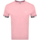 Moschino Tape Pop Up Logo T-Shirt - 227 Pink - Escape Menswear