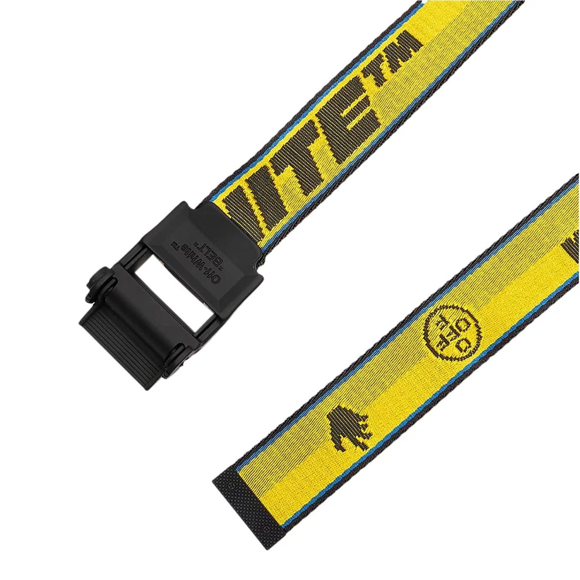 Off-White Hybrid Industrial Belt - Yellow/Black - Escape Menswear