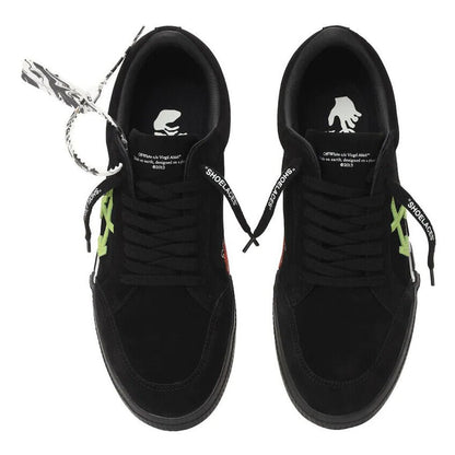 Off-White Low Vulcanized Sneakers - 1055 Blk/Grn - Escape Menswear