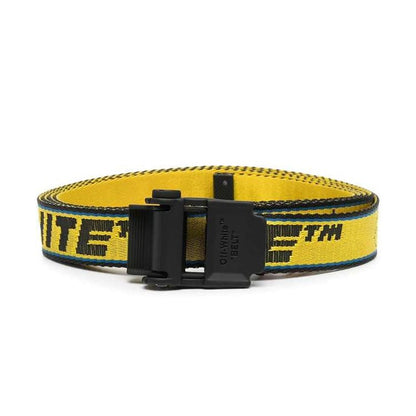 Off-White Mini Industrial Belt - Yellow/Black - Escape Menswear