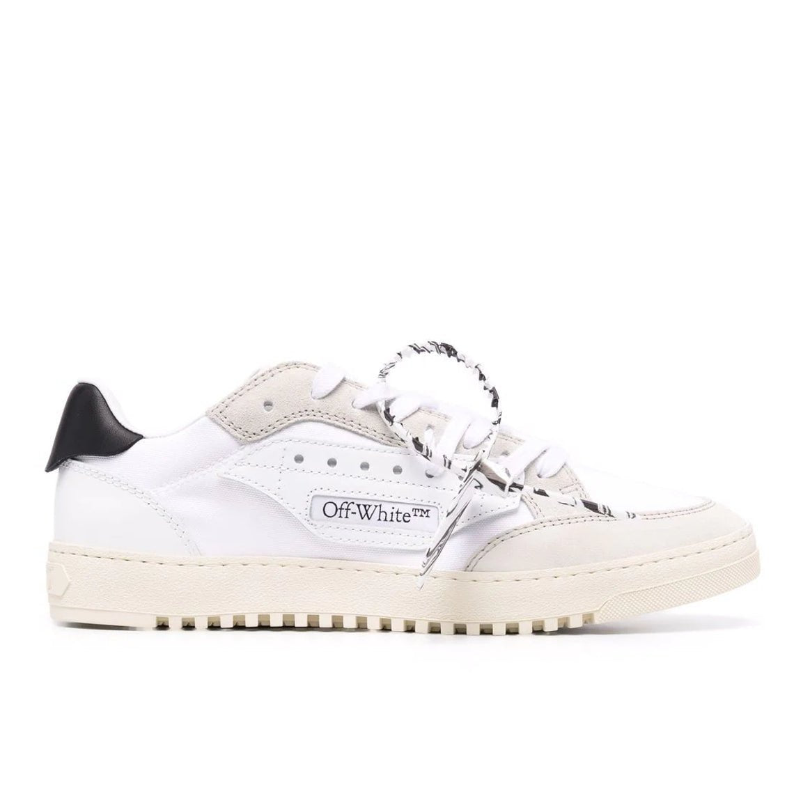 Off-White Vulcanized Sneakers - 0110 White - Escape Menswear