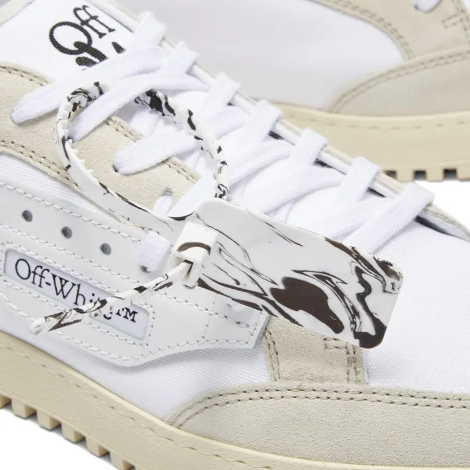 Off-White Vulcanized Sneakers - 0110 White - Escape Menswear