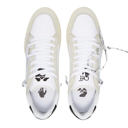 Off-White Vulcanized Sneakers - 0110 White - Escape Menswear