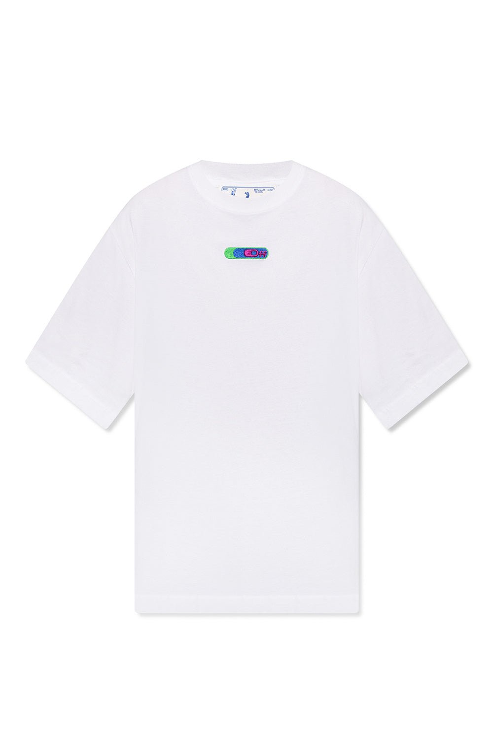Off-White Weed Arrow T-Shirt - White - Escape Menswear