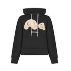 Palm Angels Bear Logo Hoodie - Black - Escape Menswear