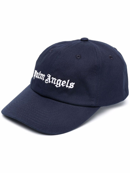 Palm Angels Classic Logo Cap - Navy - Escape Menswear